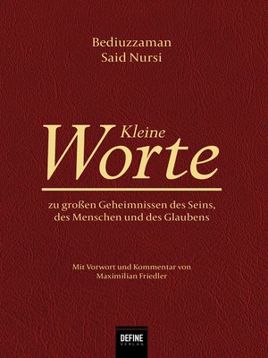 cover image of Kleine Worte